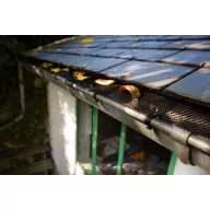 Mreža za oluke crna Leafprotec 6 m x 0,17 m (5 x 5 mm)