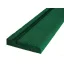 Gumeni ivičnjak 1000x40x250 mm tamnozelen