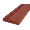 Gumena cigla rubna 1000x40x250 mm šljakasto crvena