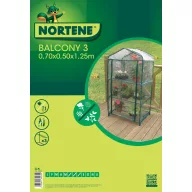 Folijski staklenik za balkon Balcony 3 1,25x0,5x0,7m