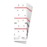 Bros ljepilne pločice za muhe, velike, 32x55 cm, 5 kom