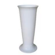 grobljanska vaza s postoljem 13x26 cm