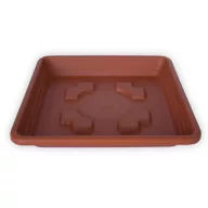 Glineni pravokutni podmetač, terakota 25 cm