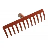 Ploča grablji s 16 zuba, s drškom