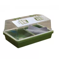 Mini staklenik s grijanjem Heating Grow 39x25x20 cm