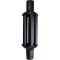 Toplinski bubanj s debelim zidom (1,8 mm), crn, duljina 1000 mm, promjer: 130 mm