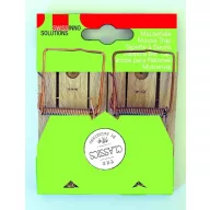 Drvena klopka za miševe, 2 kom.