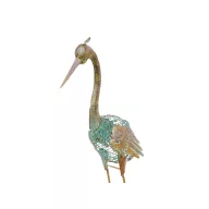 Figurica čaplje od metala Heron