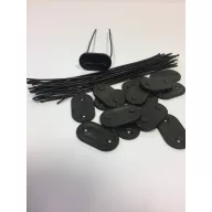 Plastični držač za bambus Fixcane crni 26 kom./pak.