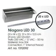 Element vodopada Niagara Led 30