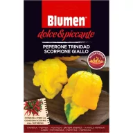   Trinidad žuti škorpionski peperoni - vrlo ljut Blumen (oko 10–20 plodova)