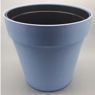 Dekorativni kaspo svijetloplave boje, 21 cm