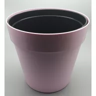 Dekorativni kaspo svijetlo roza 21 cm