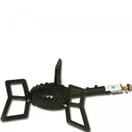   Lijevani plinski plamenik s tri noge + PB set reduktora tlaka plina s crijevom