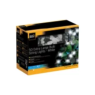   Svjetlosni niz Gardman, 50 ekstra velikih žarulja, bijela 10,02 m