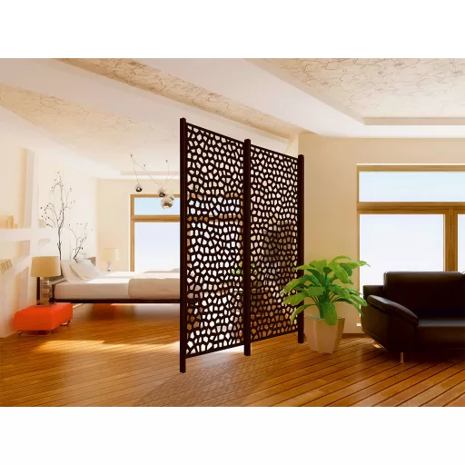 Dekorativni PP panel Mosaic 1x2 m smeđi