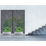 Dekorativni PP panel Mosaic 1x2 m sivi