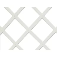 Plastična rešetka Trelliflex bijela 0,5x1,5 m