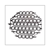 Okretna rešetka za 41 kom fazanovih jaja