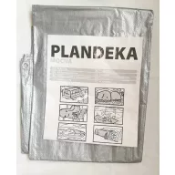 Cerada 110 g/m2 15 m x 16 m (srebrna)