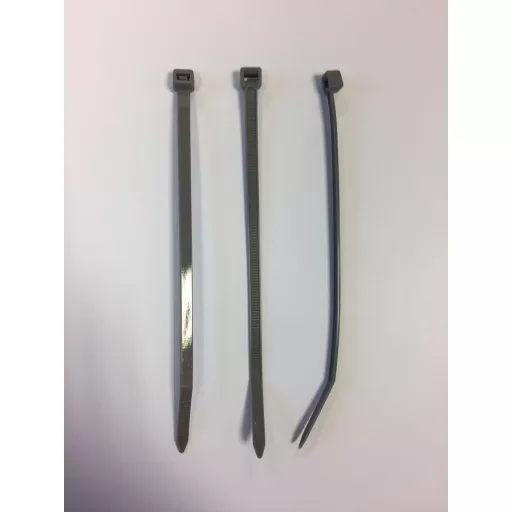Stezaljka za mrežu Bridfix 14 cm siva 50 kom/paket