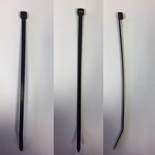 Stezaljka za mrežu Bridfix 14 cm crna 50 kom./pak.