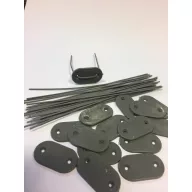 Plastični držač za bambus Fixcane sivi 26 kom./pak.