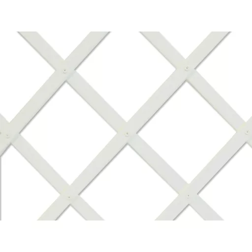 Plastična rešetka Trelliflex bijela 1x2 m