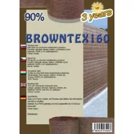 Pletivo za ogradu BROWNTEX160 2x50 m smeđa 90%