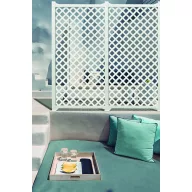 Dekorativni vanjski panel Classic 1x2 m bijeli