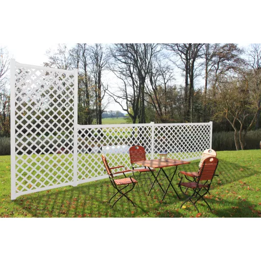 Dekorativni vanjski panel Classic 1x2 m bijeli