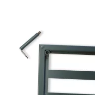   Metalni panel s ukrasnim motivima Deco panel Kaktus zelene boje 0,6 x 1,5 m