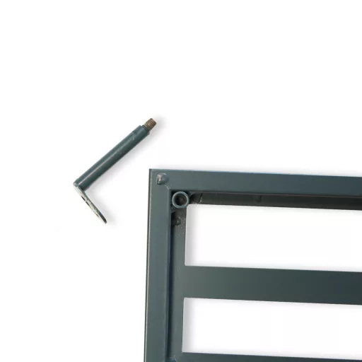 Metalni panel s ukrasnim motivima Deco panel Kaktus zelene boje 0,6 x 1,5 m