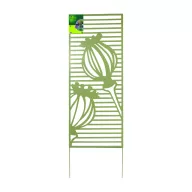   Metalni panel s dekorativnim motivima Deco panel Puppy maslinasto-zelene boje 0,6x1,5 m