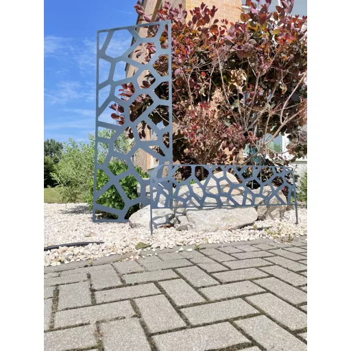 Metalni panel s dekorativnim motivima, Deco panel boje škriljevca Stone 0,6x1,5 m