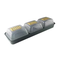   Mini staklenik za prozor Rapid Grow Window 22x17,5x13 cm 3 kom