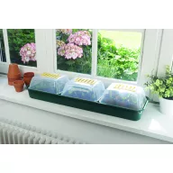   Mini staklenik za prozor Rapid Grow Window 22x17,5x13 cm 3 kom