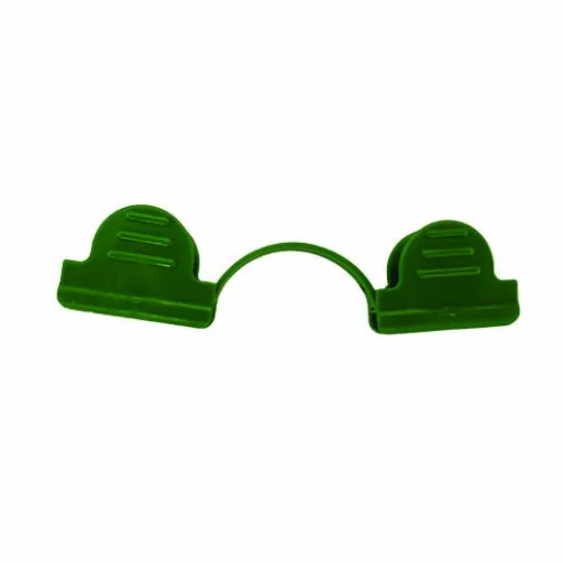 Stezaljka za foliju Mini Clip zelena 6 mm 10 kom/pak