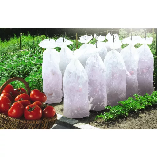 Crijevo za uzgoj rajčica Tomatex 17 g/m2 bijela 0,6 x 10m