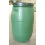   Bačva s poklopcem, 120 l spremnik za kišnicu s navojnim poklopcem