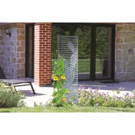   Metalni ukrasni nosač za biljke s motivima kaktusa Cactus trellis kaki 0,3x1,2 m