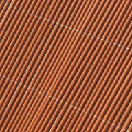   Sintetička pletenica od trske s prirodnim izgledom VIMET LOP crvenkasto-smeđa (prirodna) 1x3 m