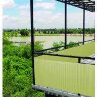 Ovalna plastična trska Litecane PVC bambus 1x3 m