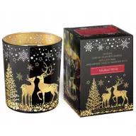   Mirisna svijeća - Premium, od sojinog voska Topla večer kuhano vino 200 g