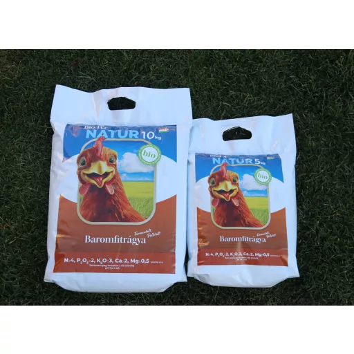 BIO-Fer Natur granulált baromfitrágya 4-2-3+6Ca 10 kg