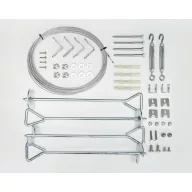 Polikarbonát üvegház rögzítő rendszer Palram-Canopia