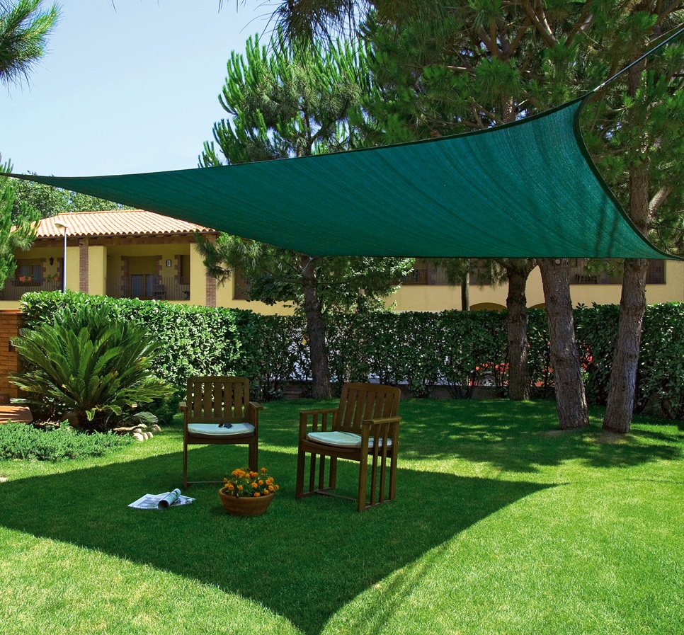 Sun-net Kit Tissé grey 3,6x3,6 m