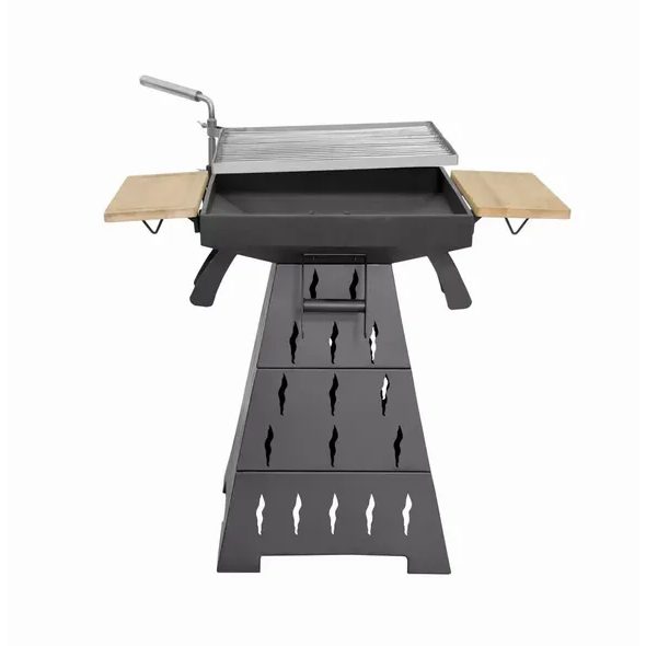 Garden charcoal grill Vesuv 3in1 Hecht