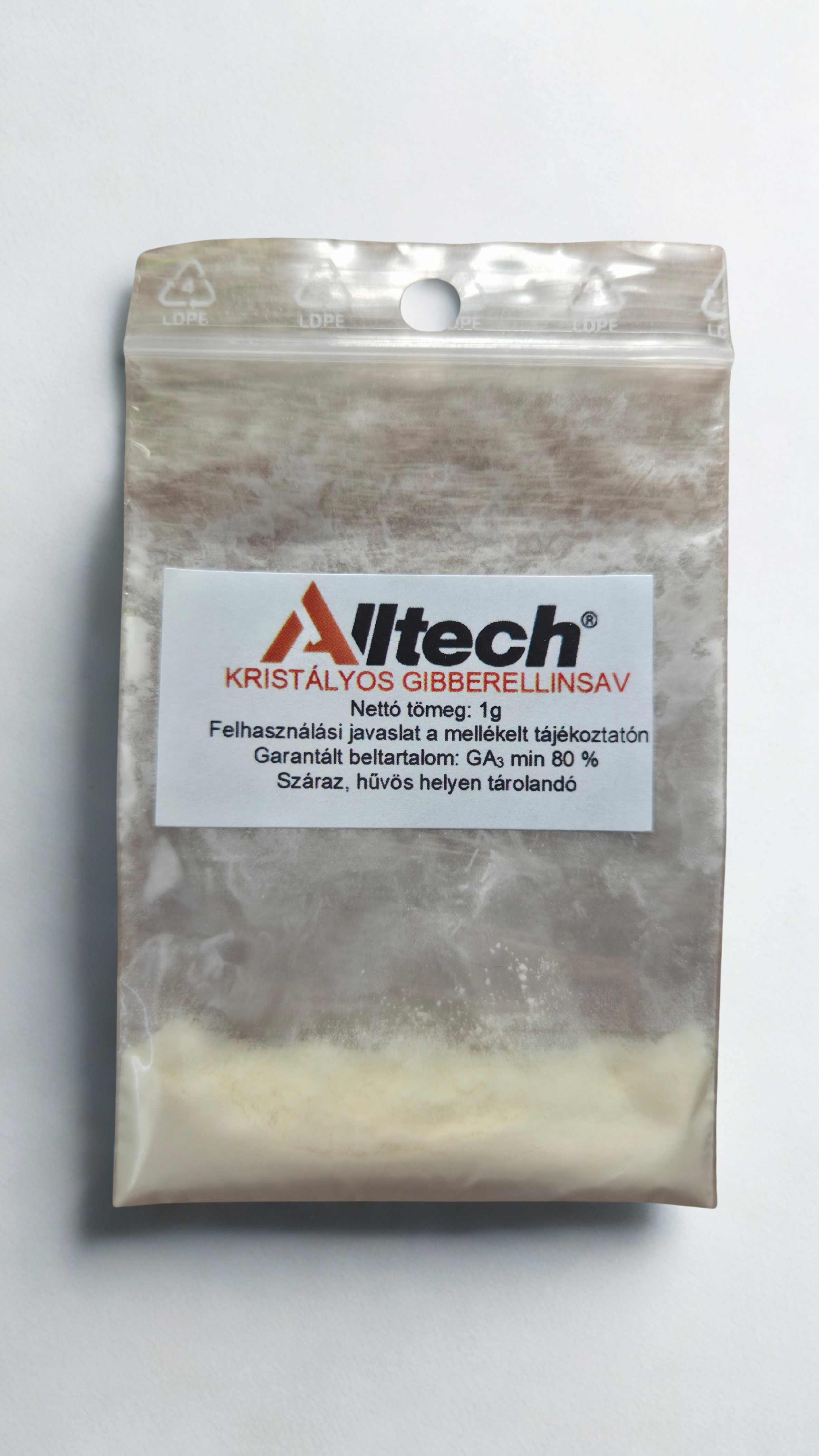 Gibberellic acid crystalline 1g