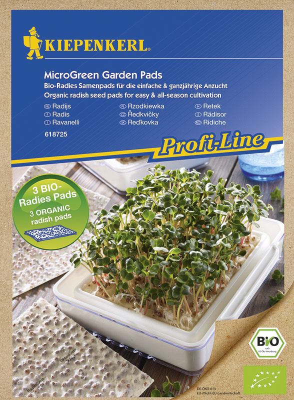 Microgreens Bio Radets refill seed pillow Kiepenkerl 3 pcs